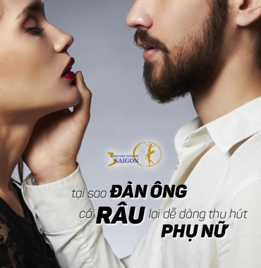 TẠI SAO ĐÀN ÔNG CÓ RÂU LẠI DỄ DÀNG HẤP DẪN PHỤ NỮ?